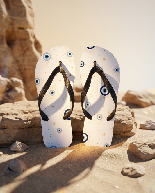 Boho Evil Eye | Flip-Flops