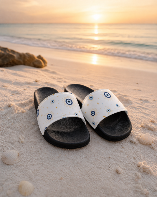 Boho Evil Eye | Men’s Slides